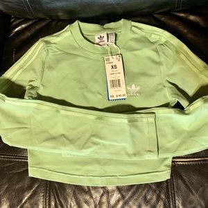Adidas Crop LS Tee
